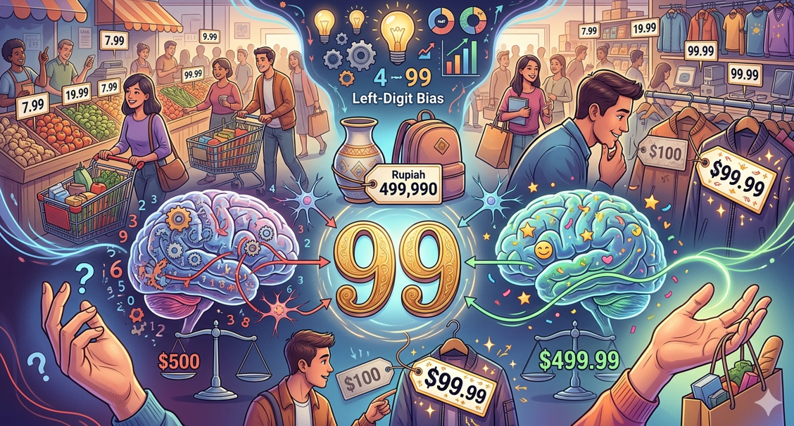 Psikologi Harga: Rahasia Mengapa Angka "99" Masih Sangat Ampuh Menarik Pembeli